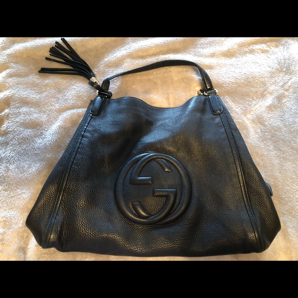 Gucci Handbags - Gucci large SOHO tote bag